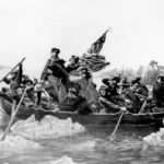 George Washington crossing the Delaware River